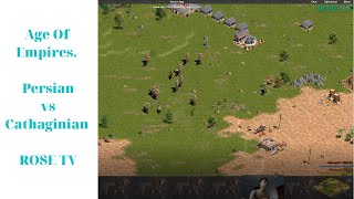 Age Of Empires. Persian vs Cathaginian ROSE TV screenshot 4