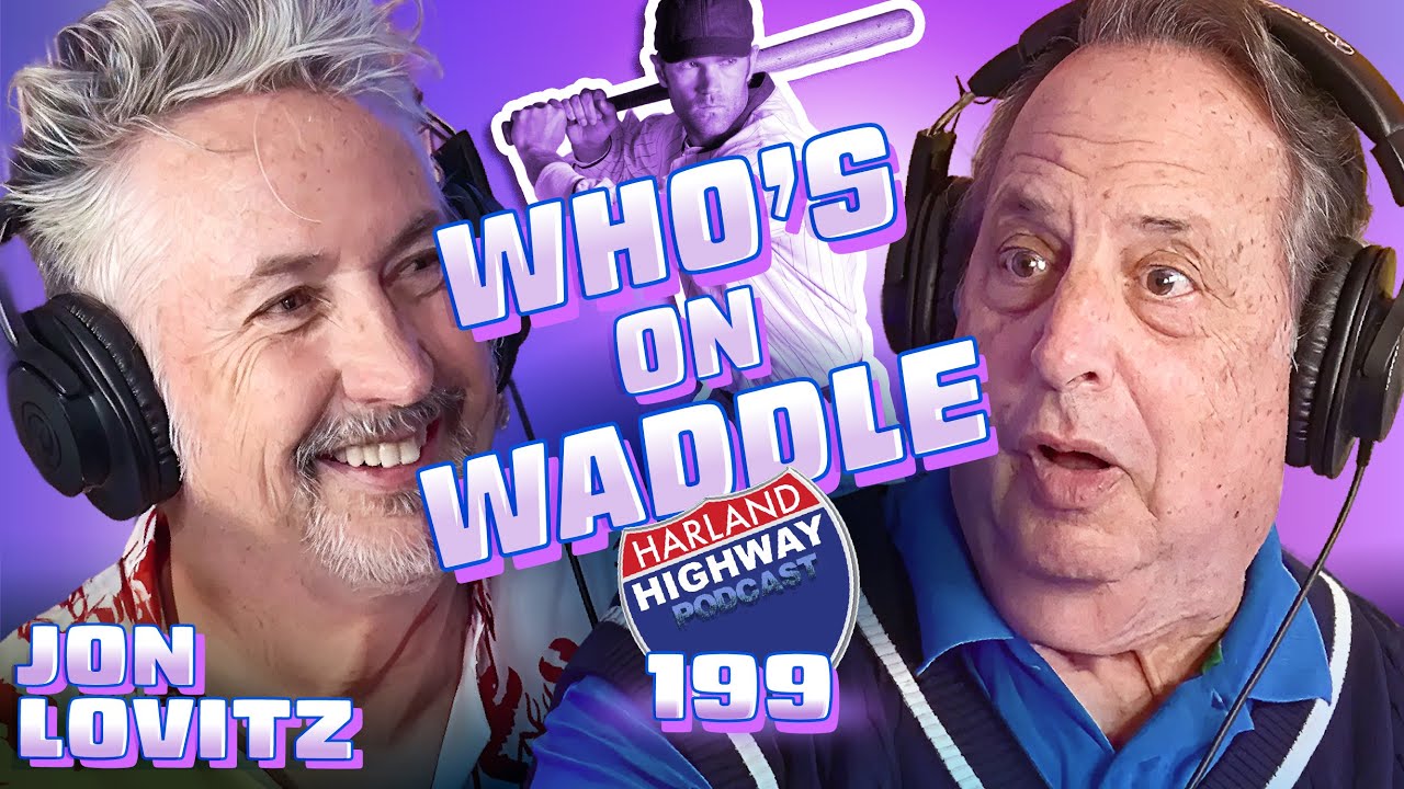 JON LOVITZ isn't sure who's on first in a war of words and waddles! Calm down and Eat your ice cream