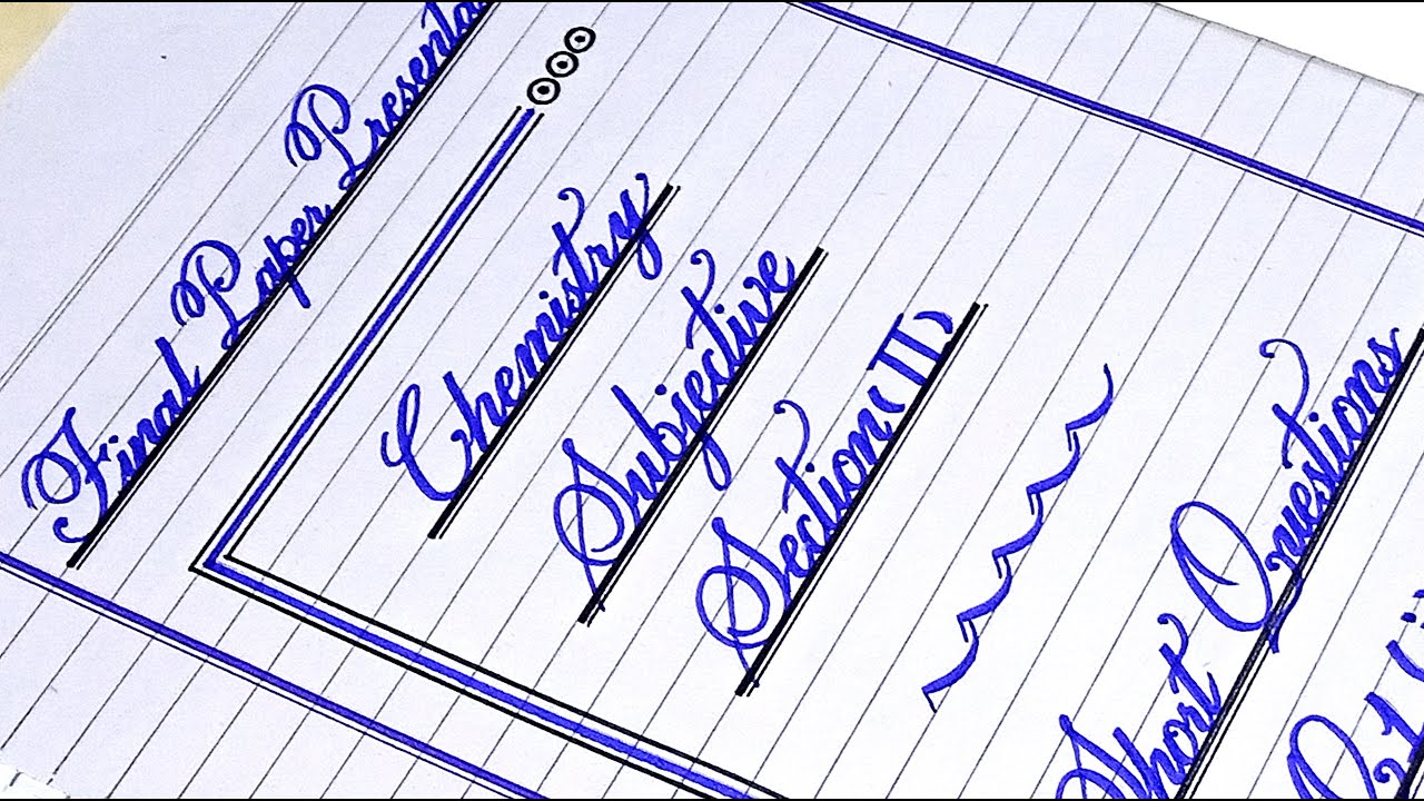 Want a PERFECT Chemistry Paper Presentation? Watch This Now