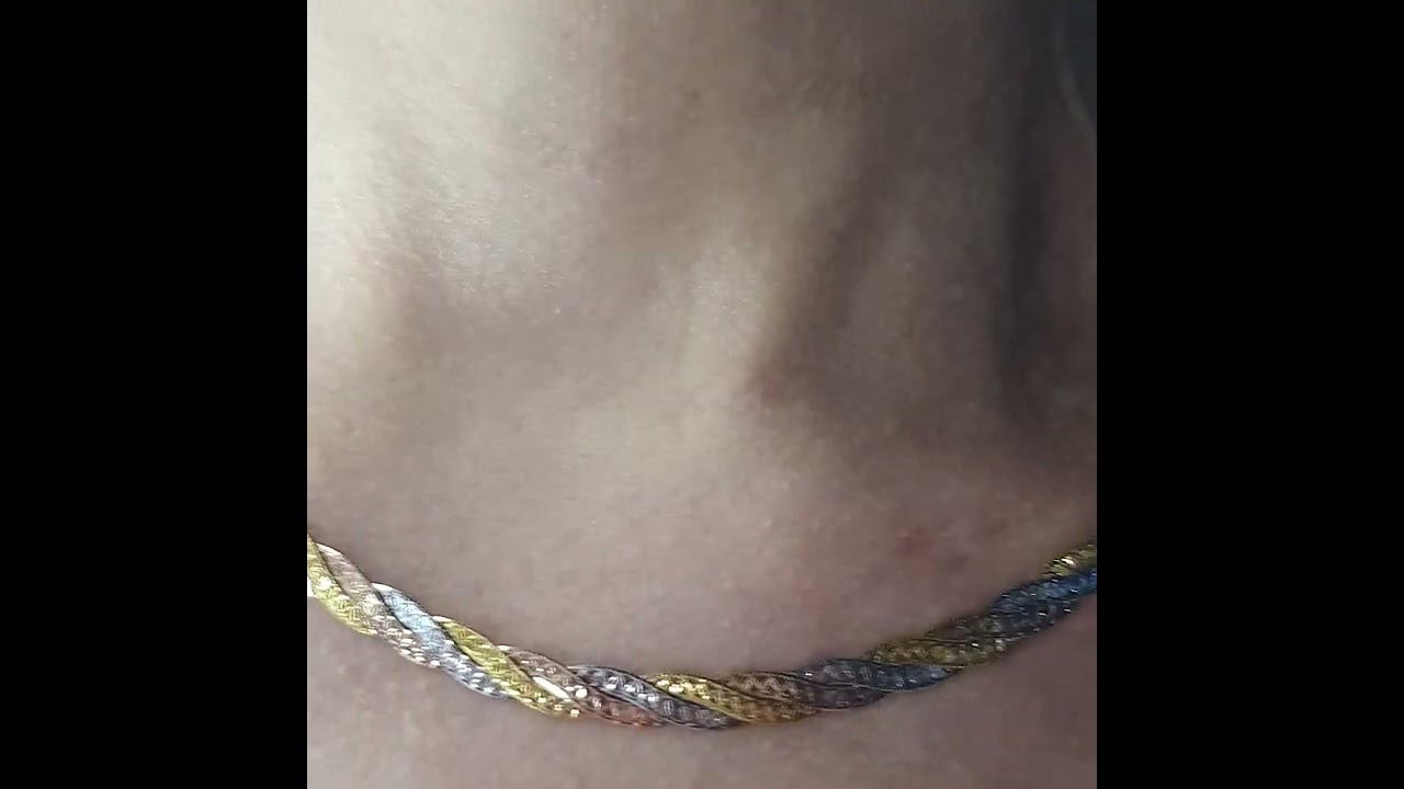 🔥 Эксклюзивное и изящное колье из золота 750 пробы👍 