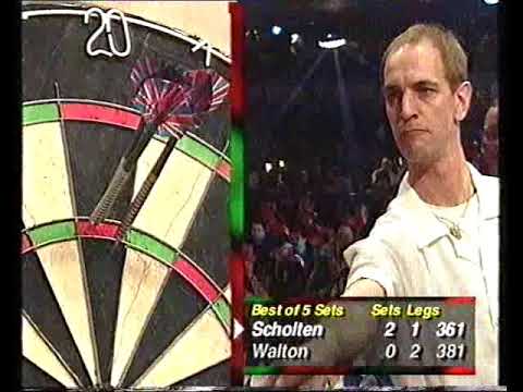 Walton vs Scholten Darts World Championship 1999 Round 1