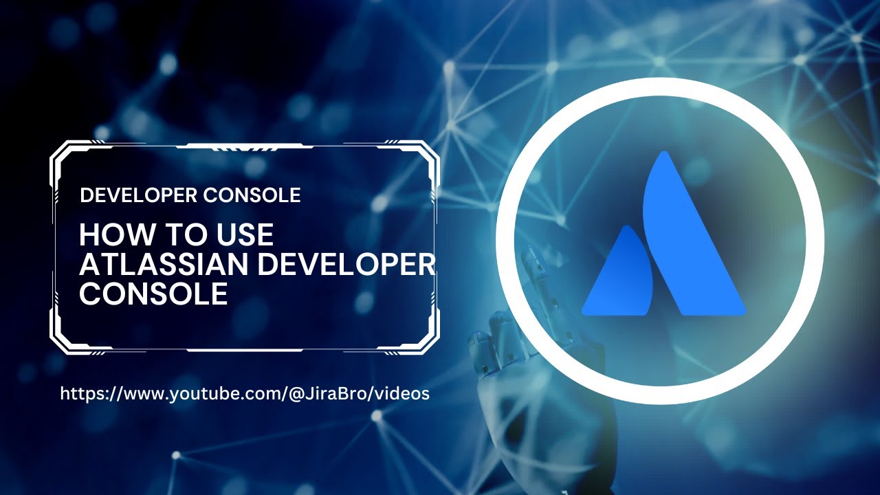 How to use Atlassian developer console - YouTube