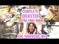 COMPLETE DISASTER // CLEAN WITH ME // CLEANING MOTIVATION // FRIDGE DEEP CLEAN // SAHM