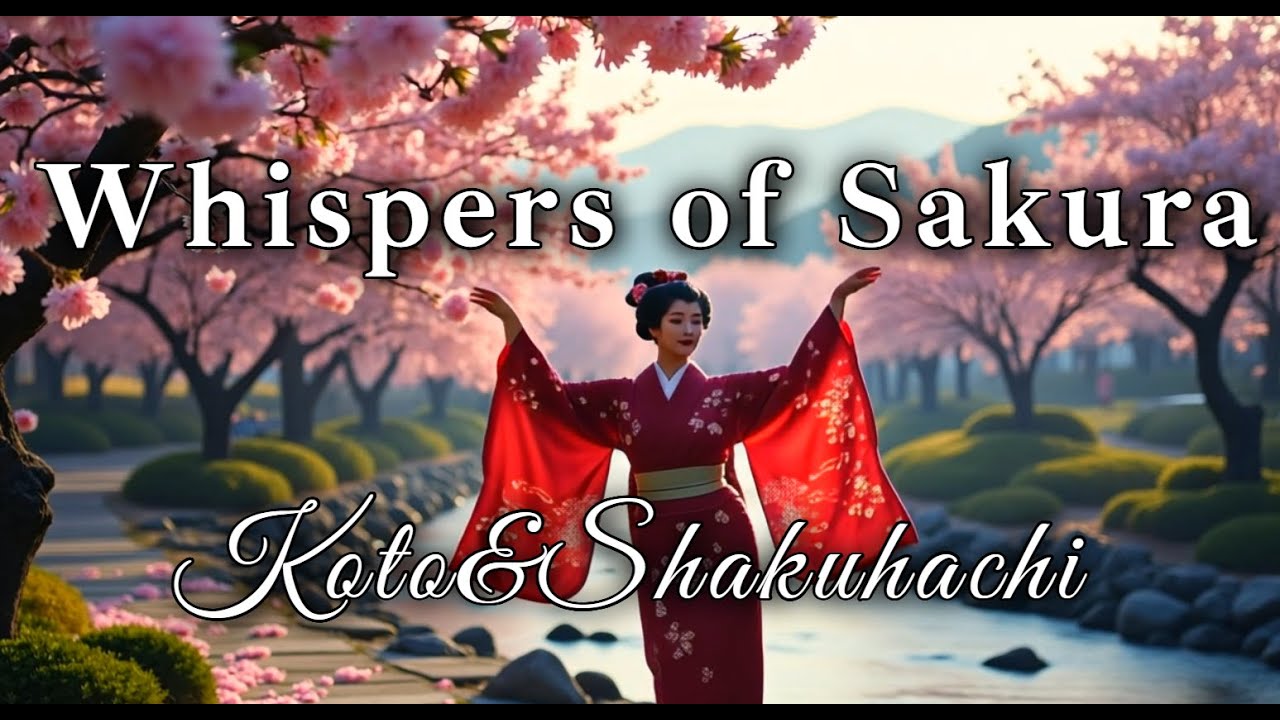 Whispers of Sakura 🌸 Japanese Instrumental 🌿 Geisha Dance Energy for Healing, Calm & Stress Relief