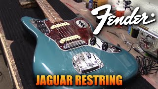 Fender Jaguar Restring!
