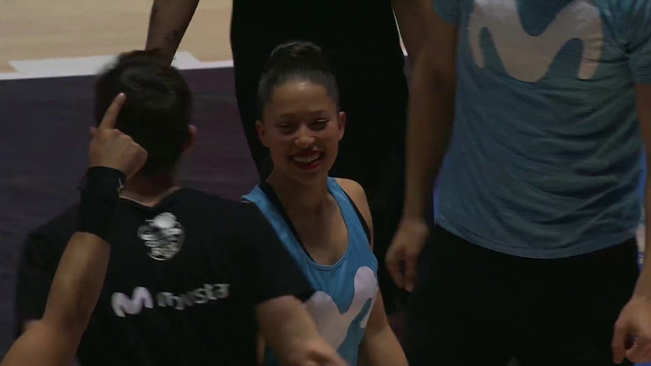 ACROBATIC TEAM and DUNKERS DREAM CHEERS TEAM COPA DEL REY ...