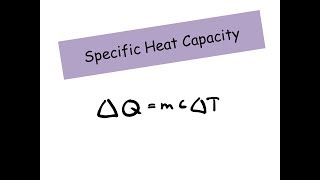 IGCSE Physics - Specific Heat Capacity