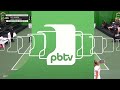 Lea Jansen v Judit Castillo at the Veolia Atlanta Pickleball Championships