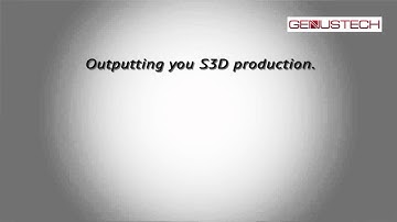 Genustech Guide to 3D Production. Part 6: Making Anaglyphs and editing overview.