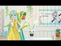 [MMD] ウッドデッキのある庭で『リバースユニバース』 初音ミク 【Reverse Univers (Miku Hatsune)】2k