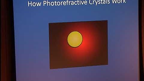 6 - 2018 Optics & Photonics Workshop: Holographic Materials for Optical Signal Processing and more