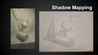 Shadow Mapping Geometric Forms Wealth