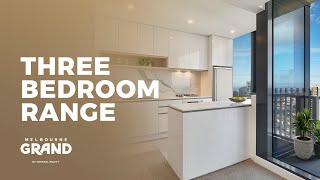 Melbourne Grand: 3 Bedroom Range