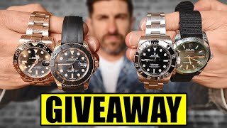 Giving Away My Watch Collection to YOU (Not Clickbait)
