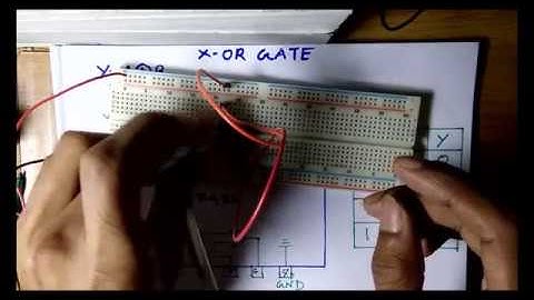 Logic Gate :- X-OR Gate | Practical Experiment | Bangla |