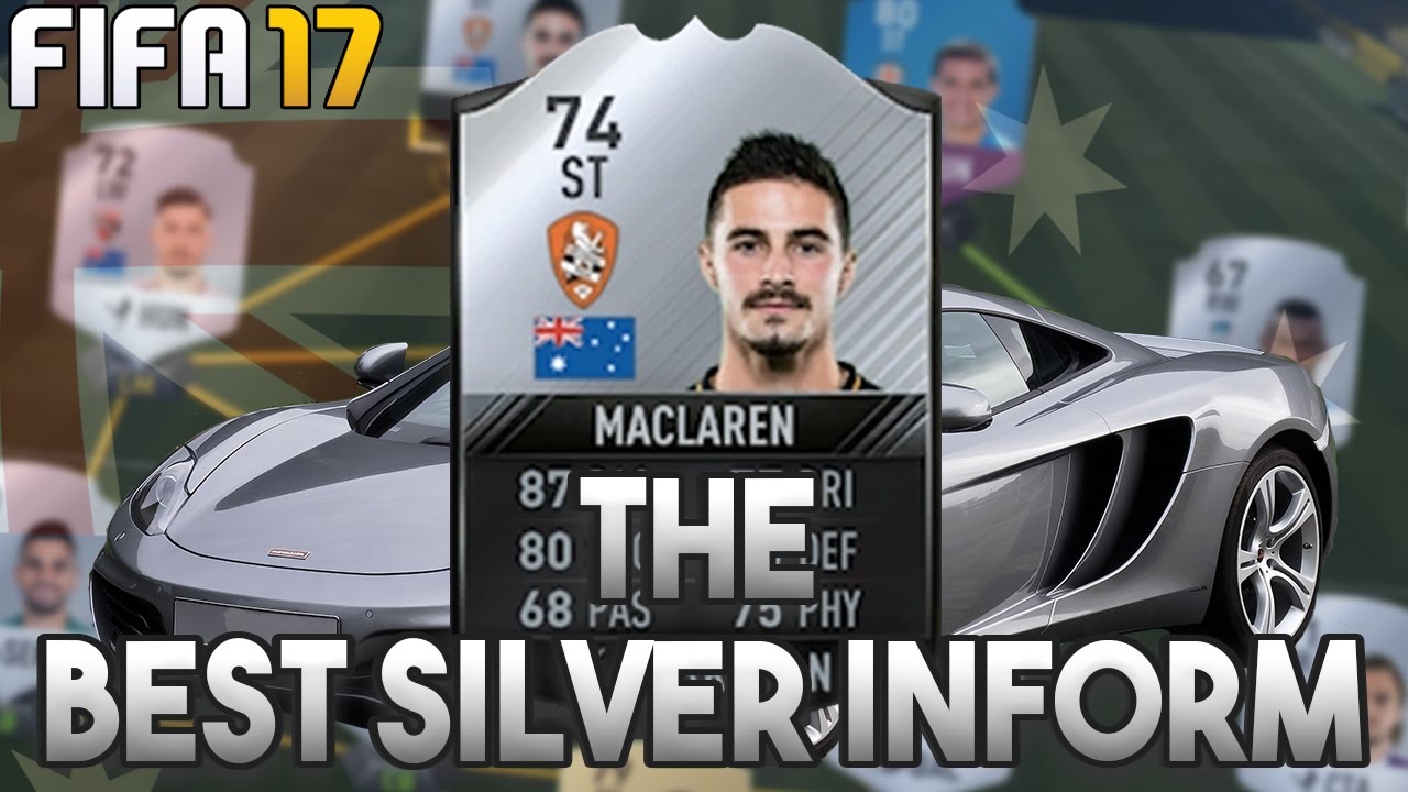 INFORM JAMIE MACLAREN! THE BEST SILVER INFORM!!! | FIFA 17 ULTIMATE ...