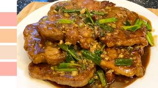 Sticky Garlic Pepper Pork Steaks | An Easy Family Dinner Packed With Flavour