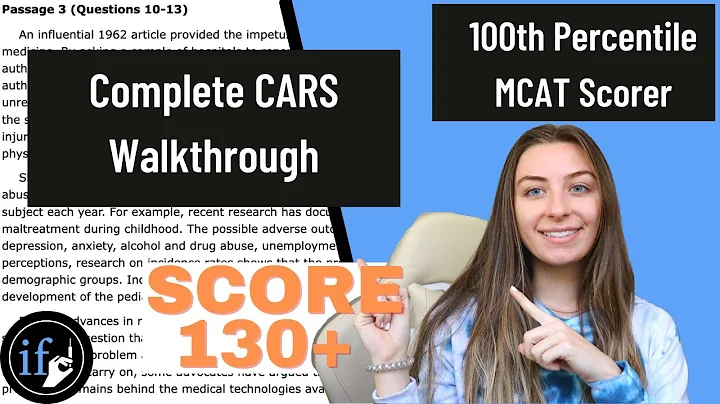 MCAT CARS Walkthrough - AAMC Sample Test CARS Passage 5