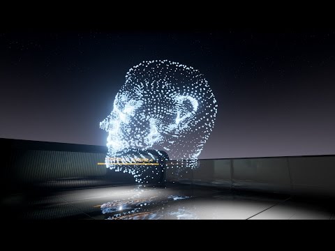 Point clouds morphing. Unreal Engine 4