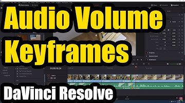 How to control Audio Volume using Keyframes in DaVinci Resolve (Add, Delete multiple, Jump to next)