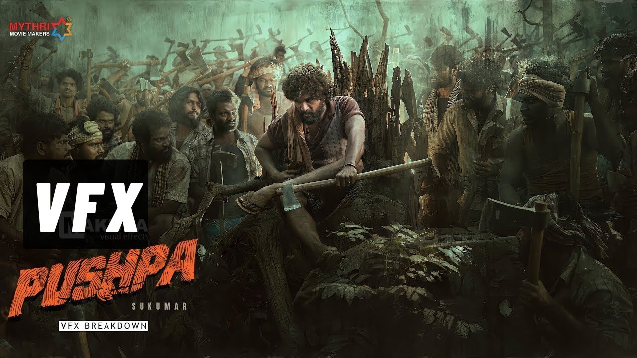 Pushpa Movie VFX Breakdown || Allu  Arjun || Rashmika Mandana || Entertainment HUB