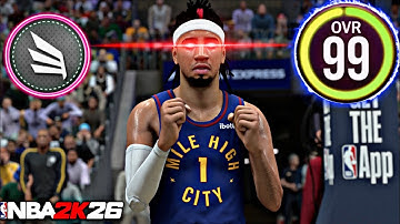 NBA2K26 BEST 99 OVERALL SLASHER BUILD | MIXTAPE | POSTERS AND MORE 🔥🔥🔥