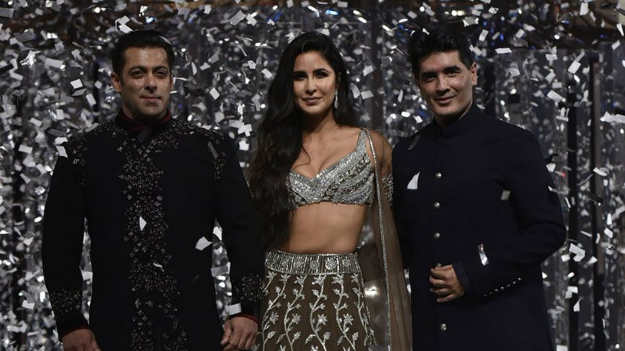 Salman Khan & Katrina Kaif Walk For Manish Malhotra | Couture | Fall/Winter 2018/19