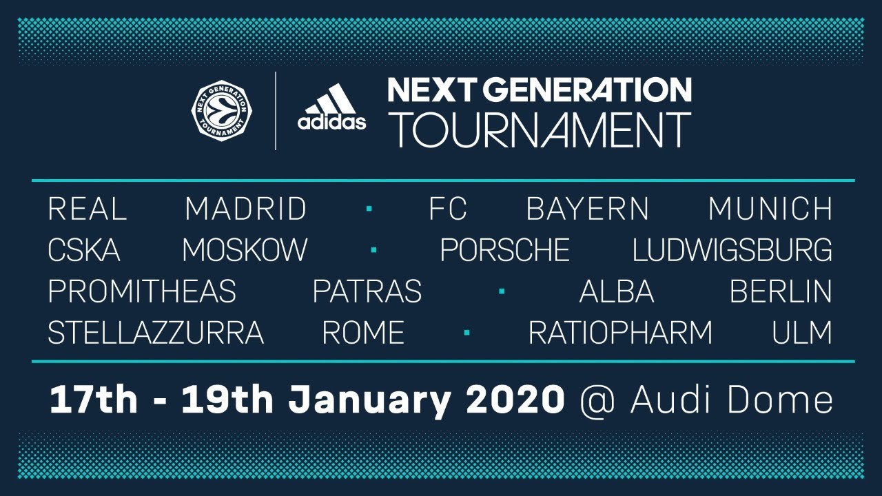 RE-LIVE: Euroleague Basketball Adidas Next Generation Tournament 2020 | Audi Dome, Munich | Day - YouTube