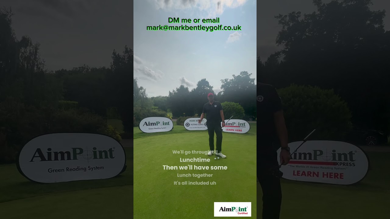 A FULL DAY of Coaching with Specialist Putting Coach & AimPoint Instructor at Forest Pines.