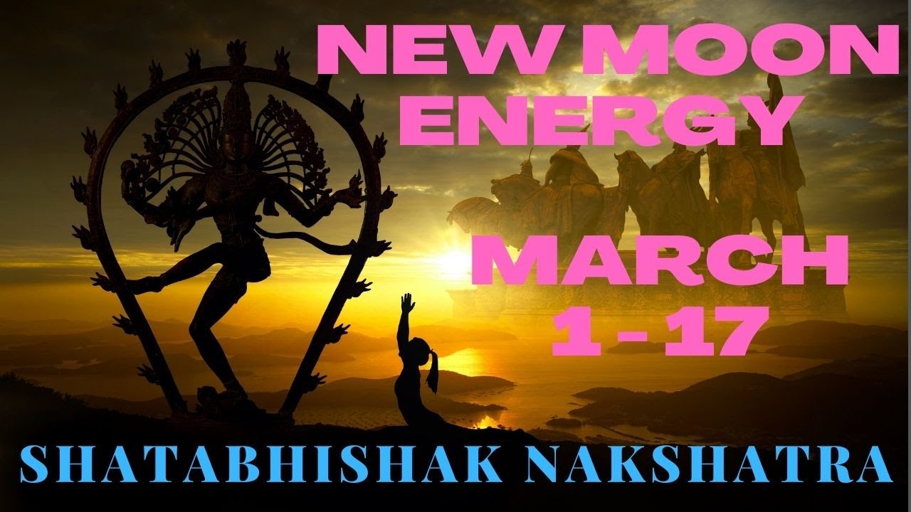 March New Moon 2022 | Shatabhishak Nakshatra | Vedic Astrology