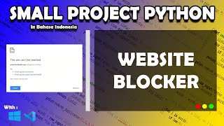 Python Website Blocker for Windows, MacOs, Linux || Small Project 10