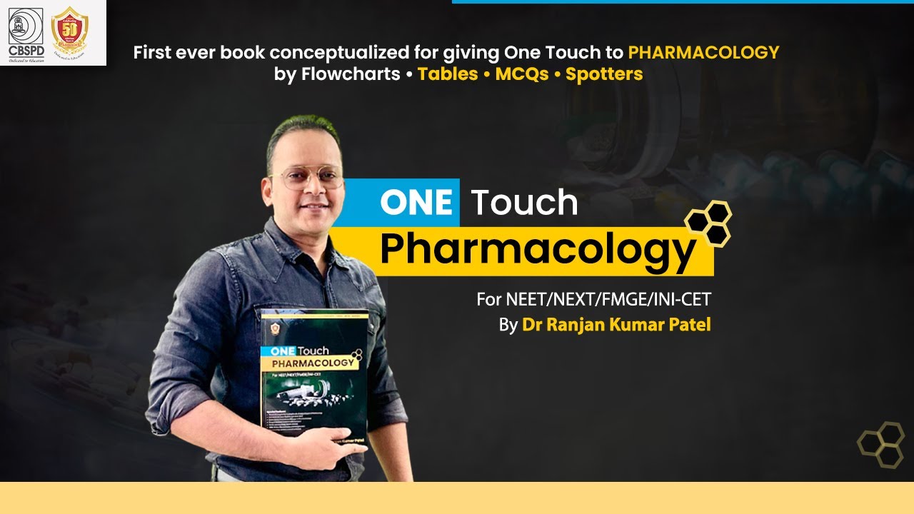 One Touch to Pharmacology for NEET, NEXT & INICET - YouTube