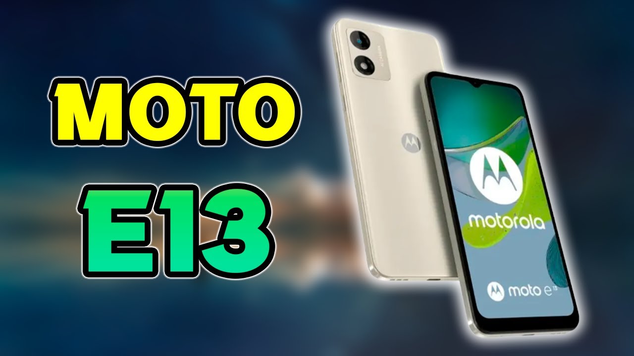 Motorola Moto E13  Con Android 13 GO 