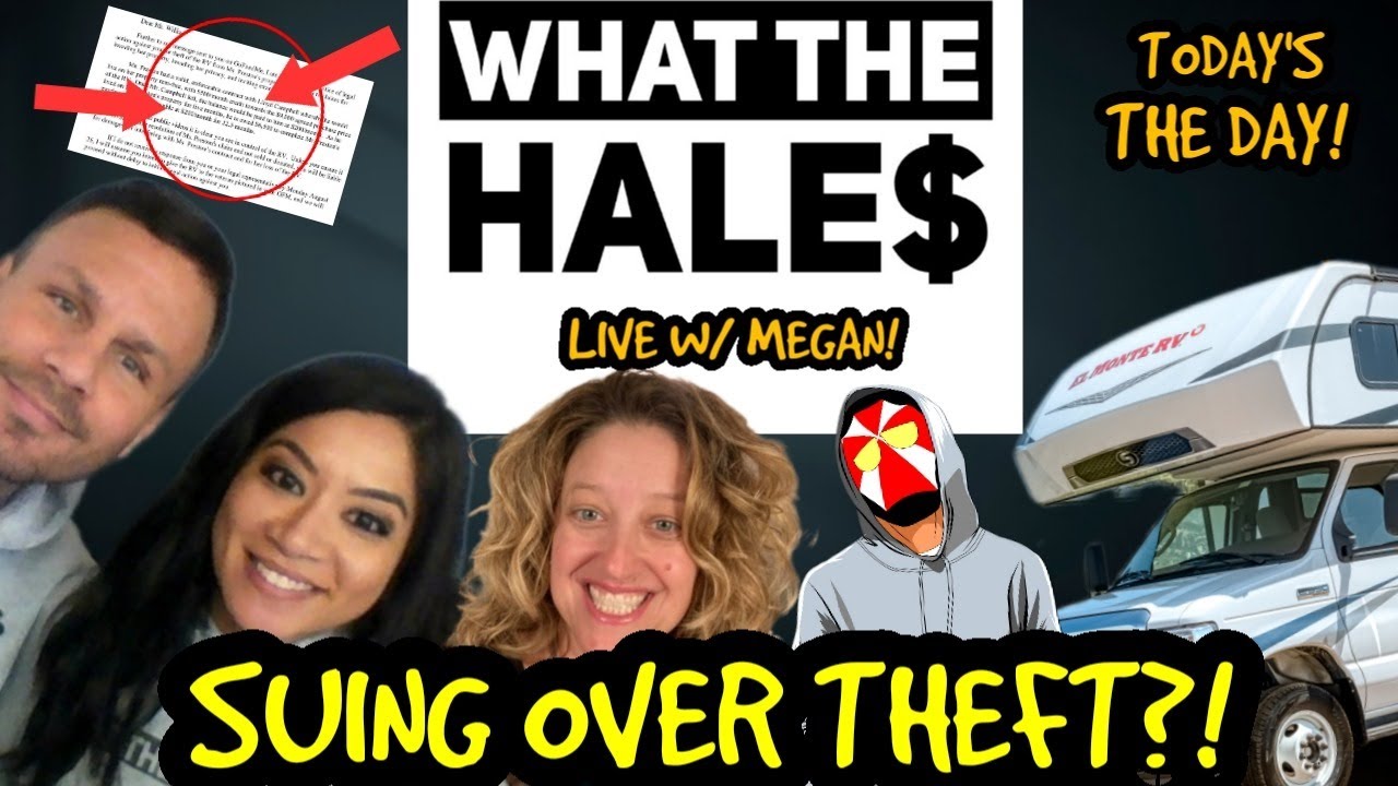 LIVE! Today’s @WhatTheHales CRAZY?! SUING over FRAUD?! Based ON A LIE?! With Megan Fox! Hale$