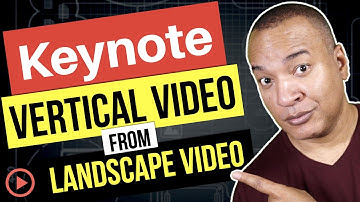 I DID IT! Turn YouTube Videos into VERTICAL Videos with Keynote!