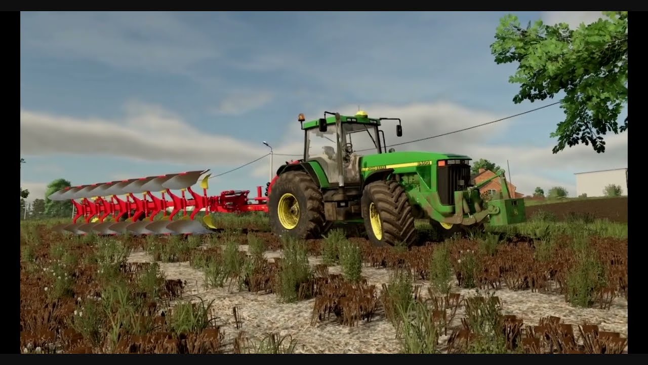 Farming Simulator 2025 Johne deere 8400 (orka i talerzowanie)
