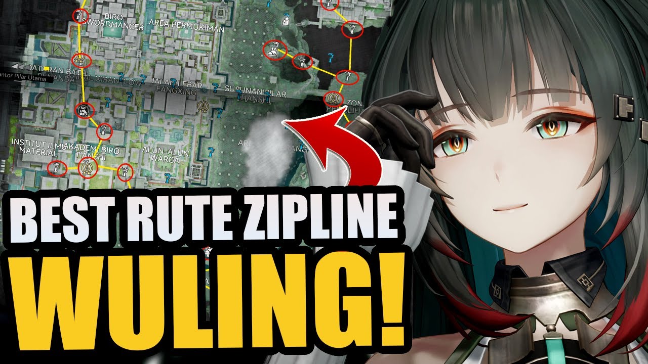 Sedikit Susah! Guide Best Rute Seluncur Gantung (Zipline) Untuk Map ...