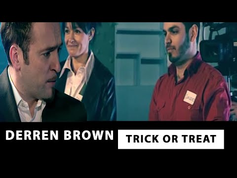 Derren Brown Guesses Lottery Numbers - Trick or Treat