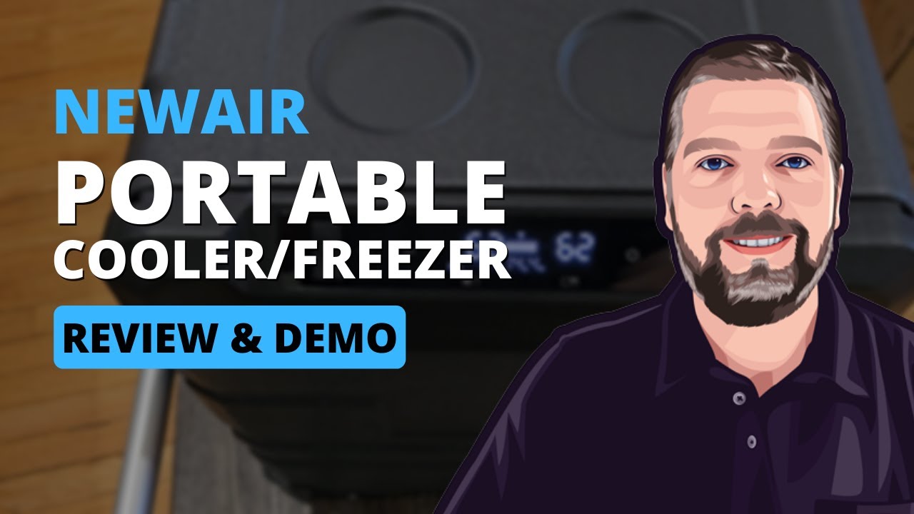 NewAir 48 Qt Portable Cooler Freezer Review & Demo YouTube