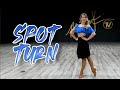 How to Spot Turn (Rumba Dance Tutorials) Kat Fedosova | MihranTV (@MIHRANKSTUDIOS)