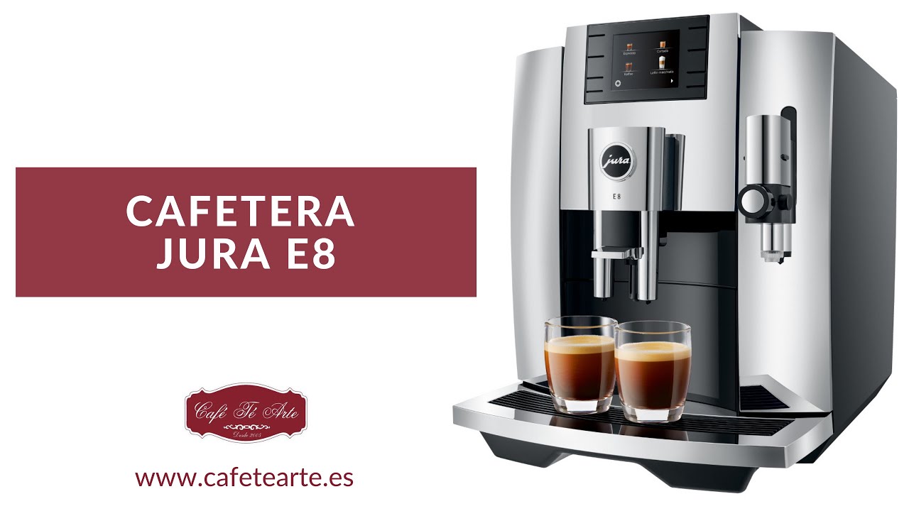 Cafetera Jura E8 - Bebidas al toque de un Botón 