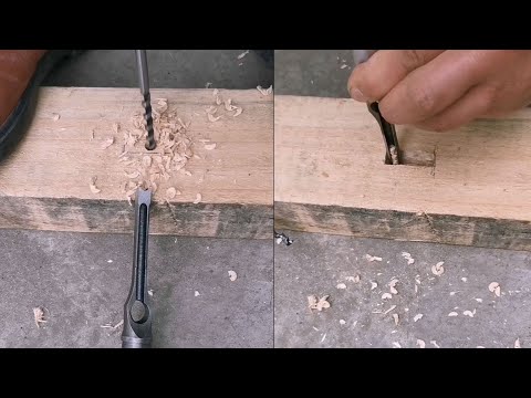 How To Use Square Hole Drill Bit 2021