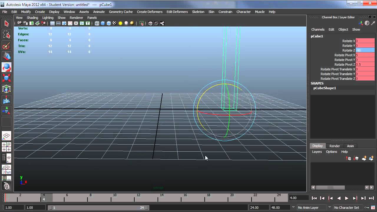 Animating Pivot Points in Maya YouTube