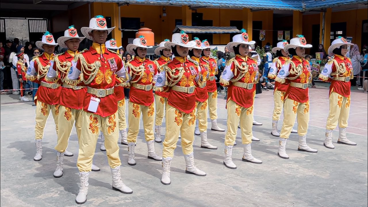 JUARA UTAMA 2 PASKIBRA SMP MUTIARA 5 LEMBANG LKB30 SMK BINA WISATA LEMBANG