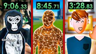 Speedrunning VR games Easiest to Hardest