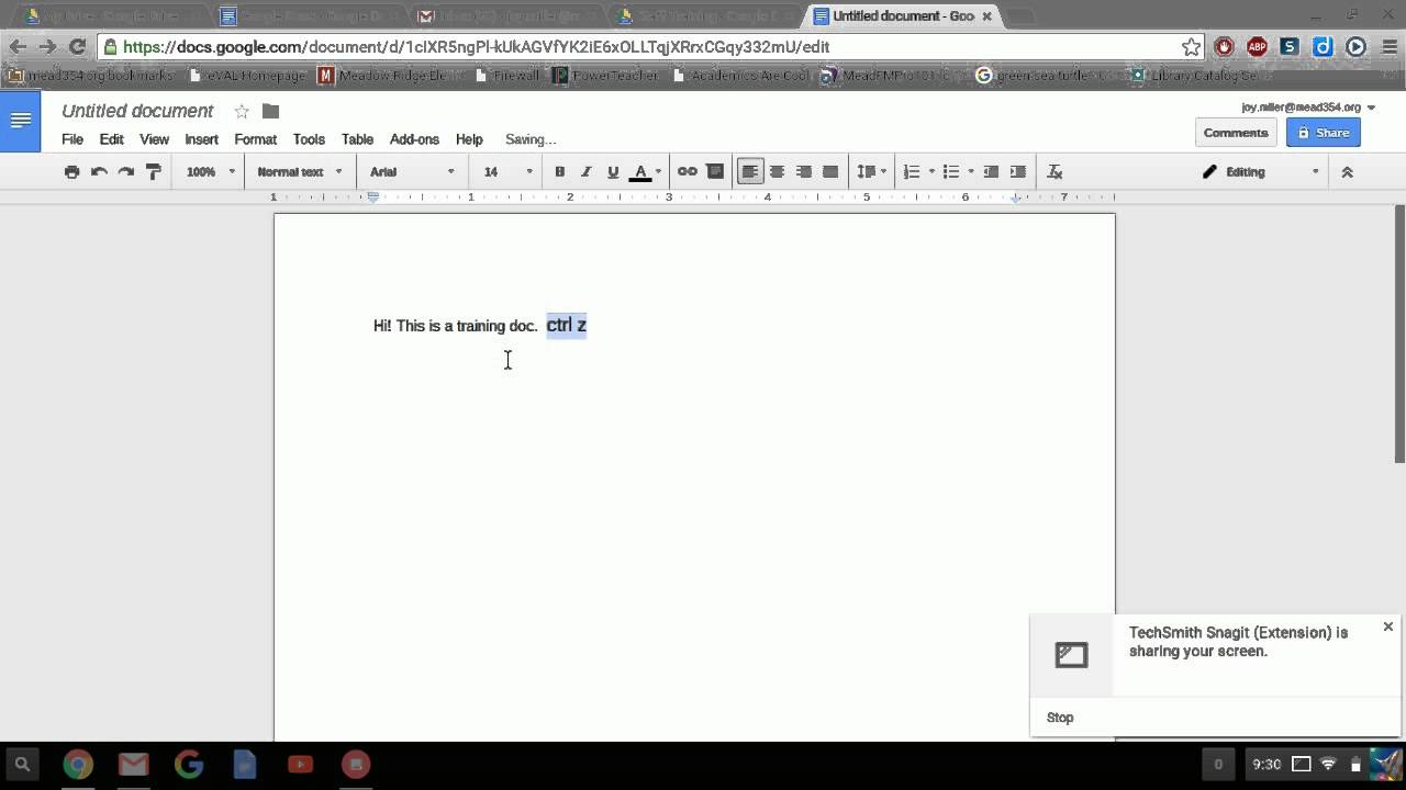 Create and Share Google Docs - YouTube