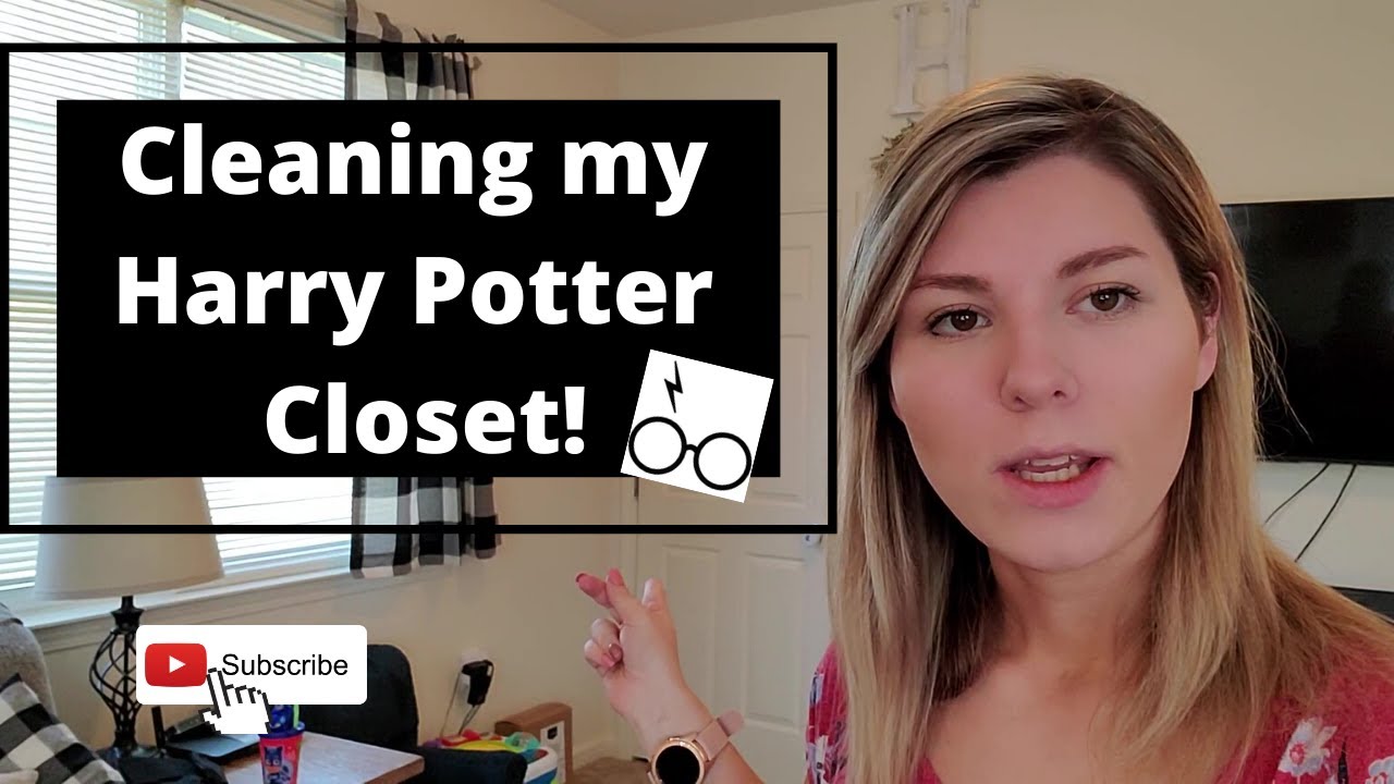 Cleaning my Harry Potter Closet // Declutter and Organize // Military