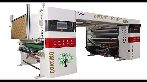 SOLVENTLESS LAMINATION MACHINE