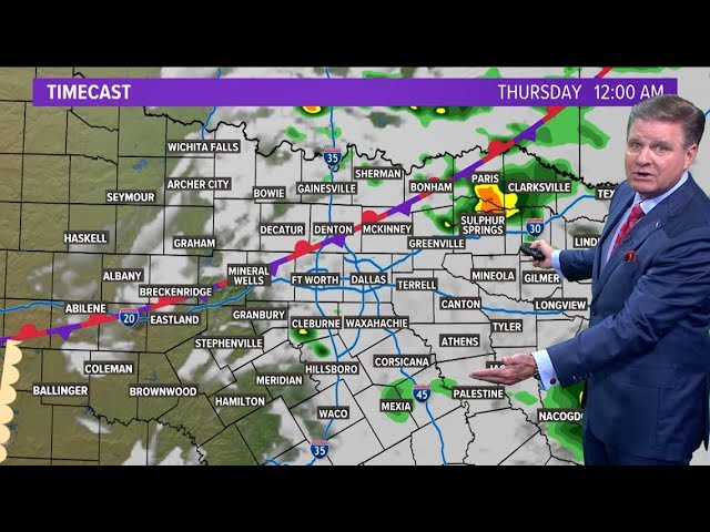 LIVE: Severe weather coming through North Texas class=