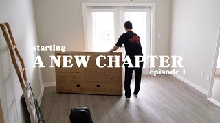 Moving Into My New Houston Apartment (with my wife)